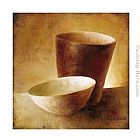 Lanie Loreth Paintings - Two Bowls by Lanie Loreth